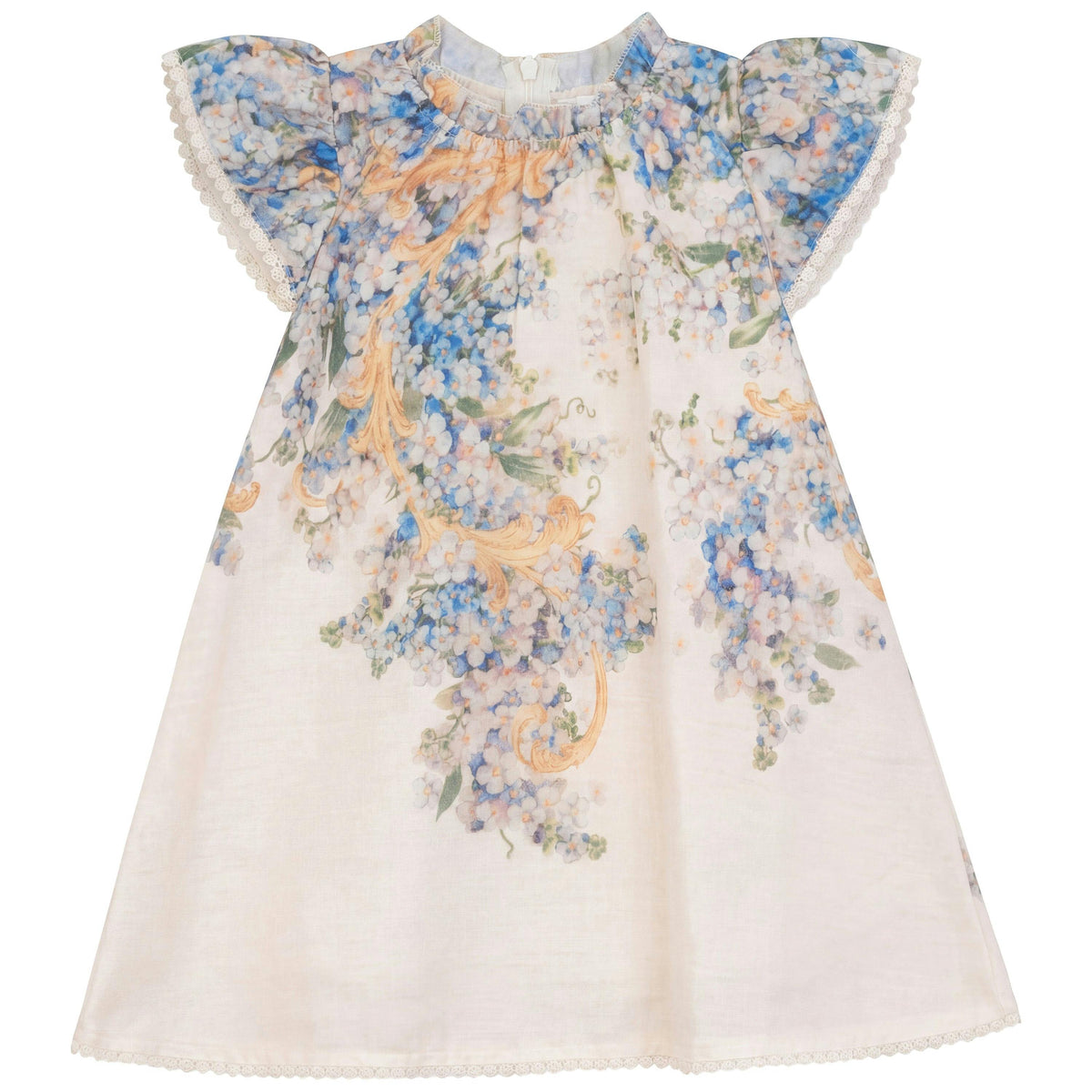 Boarder Floral Dress