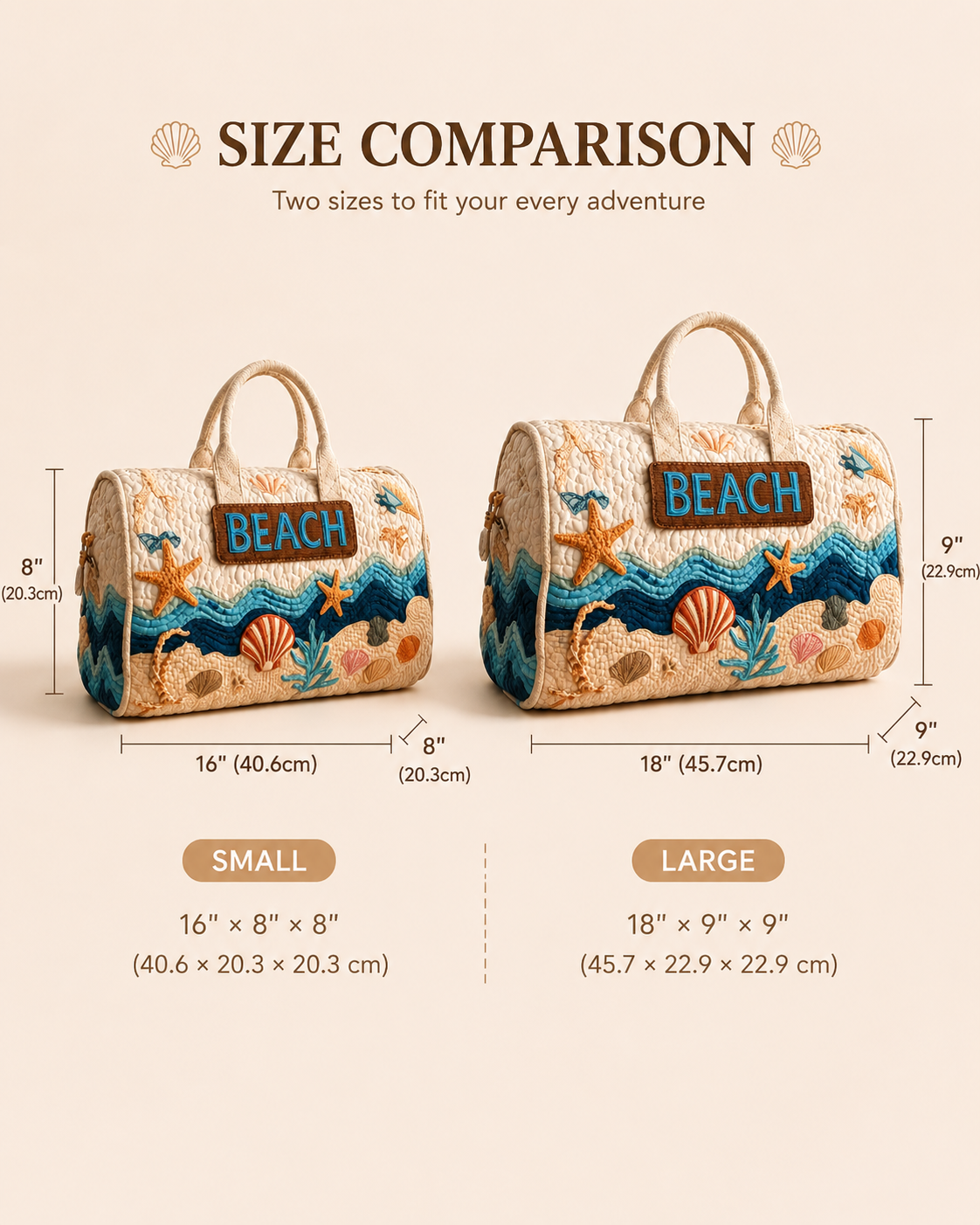 Hippie Van Quilted Duffle Bag