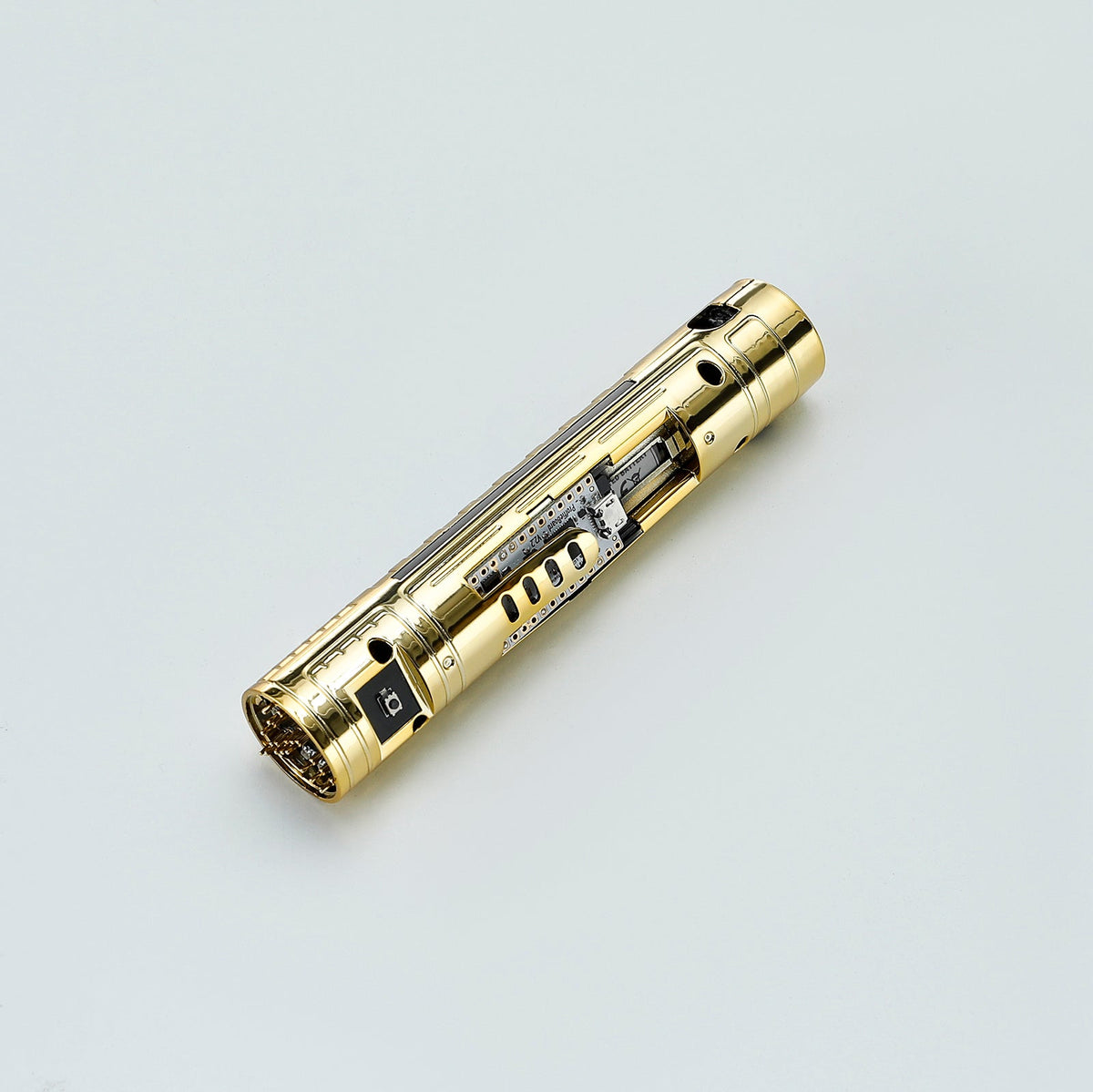 Proffieboard 2.2 Custom Lightsaber Replacement Chassis Core with Kill Switch – Gold Pogo Pin Board