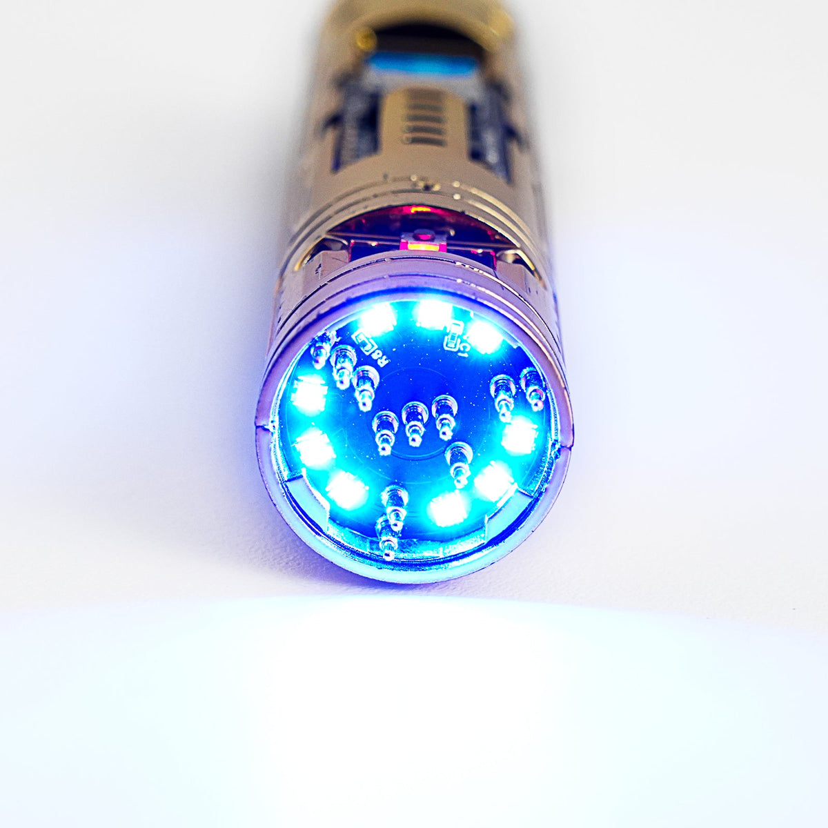 XenoPixel Custom Lightsaber Replacement Chassis Core with Kill Switch – Gold Pogo Pin Board