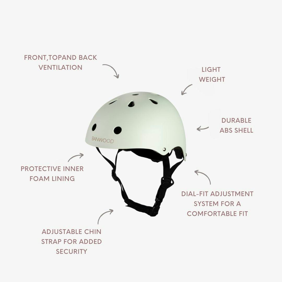BANWOOD HELMET - PALE MINT (50-54 cm)