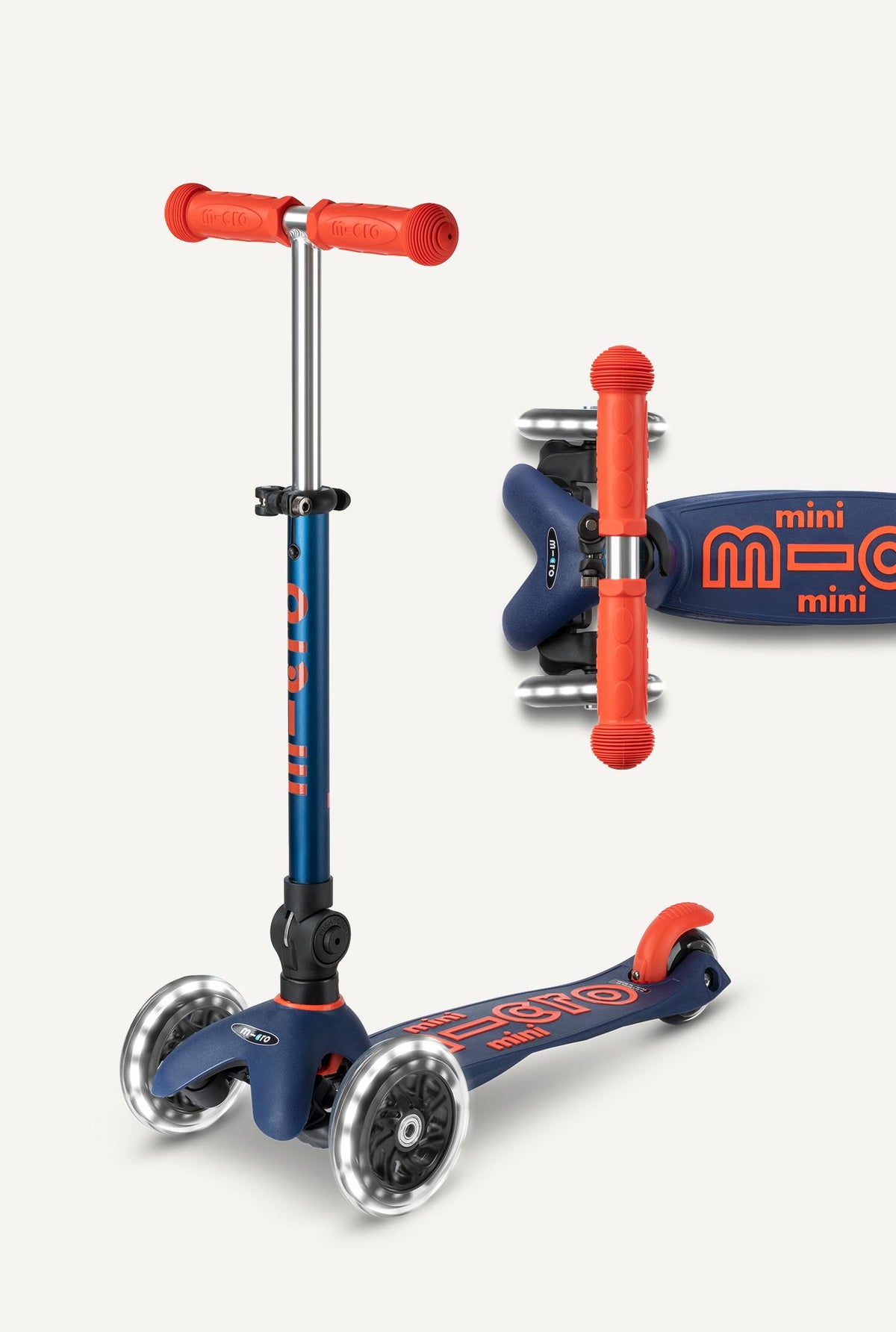 Micro Mini Foldable LED Scooter
