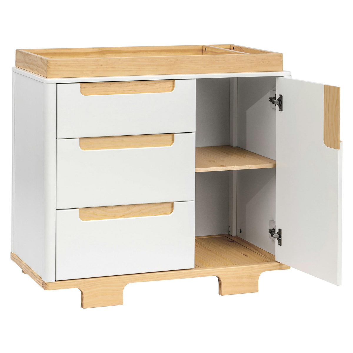 Babyletto Yuzu 3-Drawer Compact Changer Dresser with Removable Changing Tray (41")