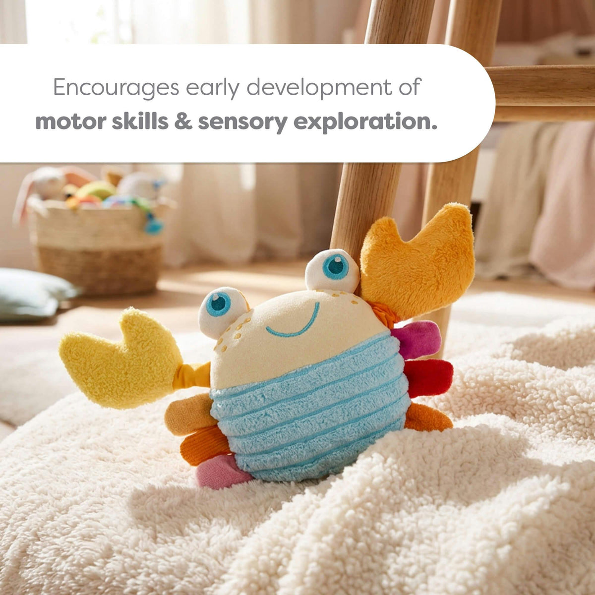 Crabby Sensory Baby Toy