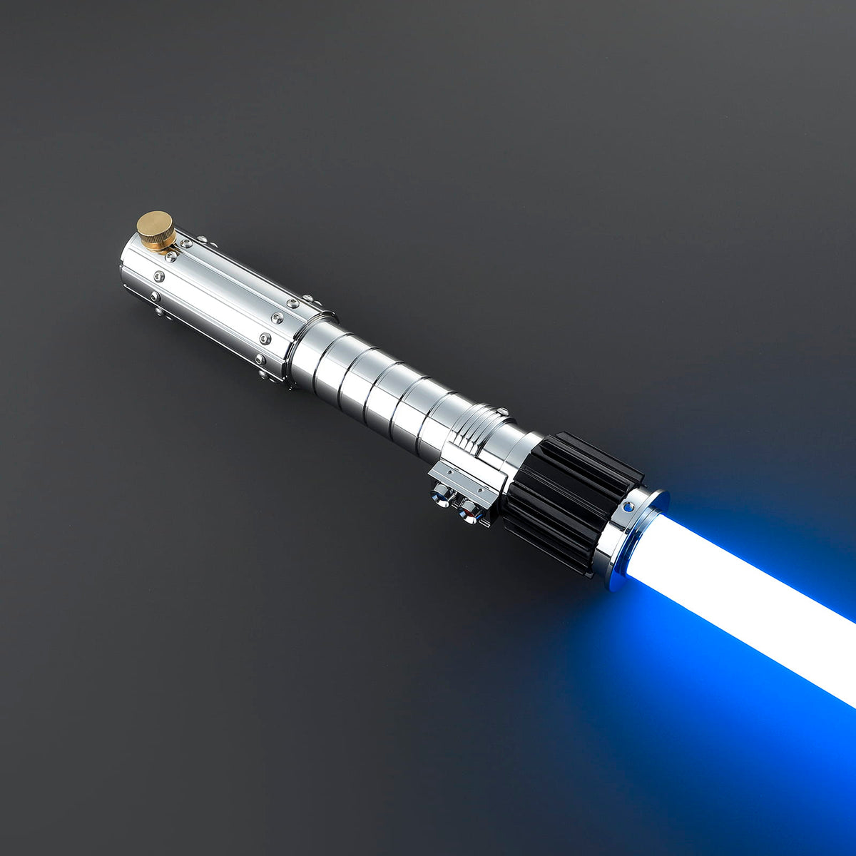 Mara Jade Inspired Lightsaber – Silver Hilt with Black Control Box