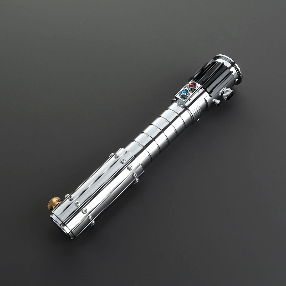 Mara Jade Inspired Lightsaber – Silver Hilt with Black Control Box