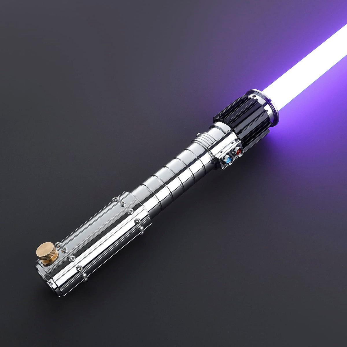 Mara Jade Inspired Lightsaber – Silver Hilt with Black Control Box