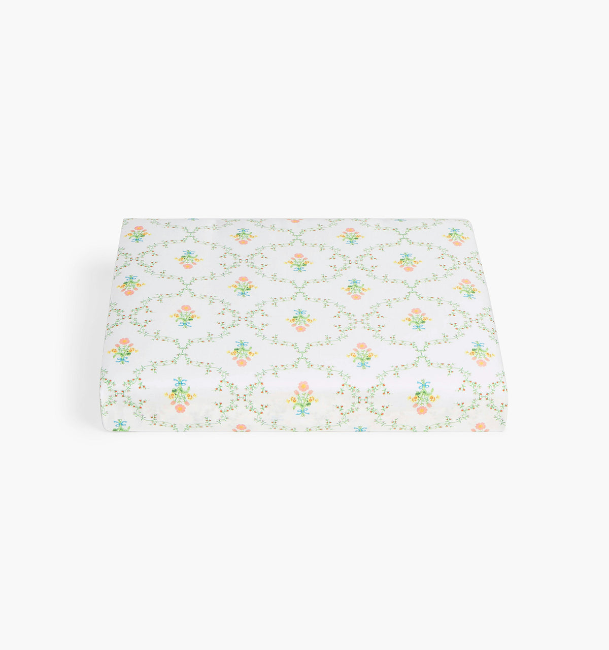 The Fitted Sheet - Pastel Trellis