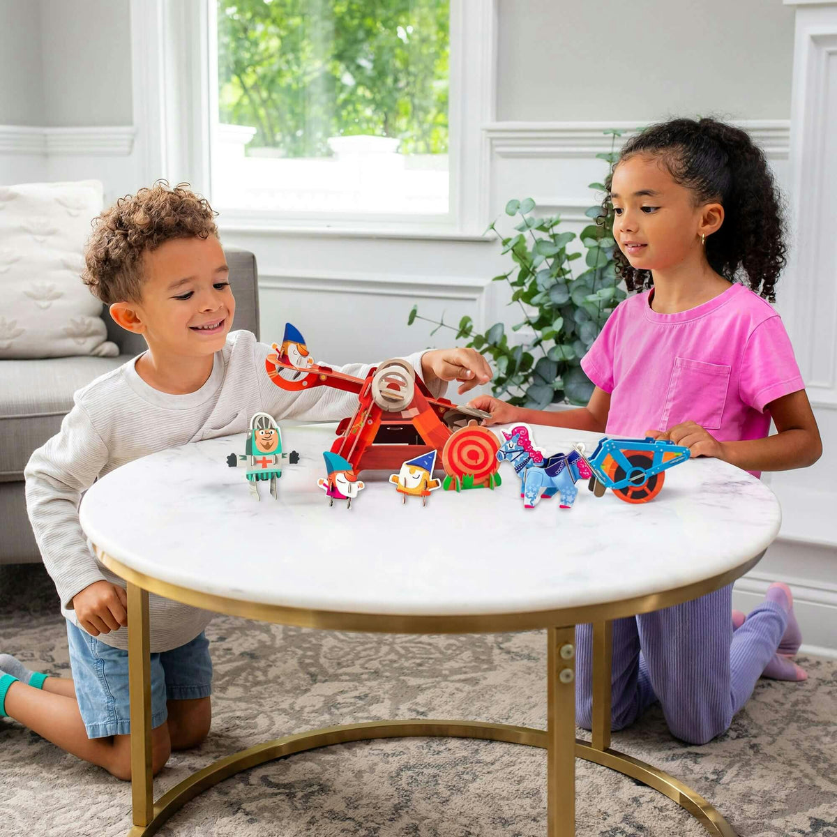 Playper Catapult Launcher Curious Kingdom Playset