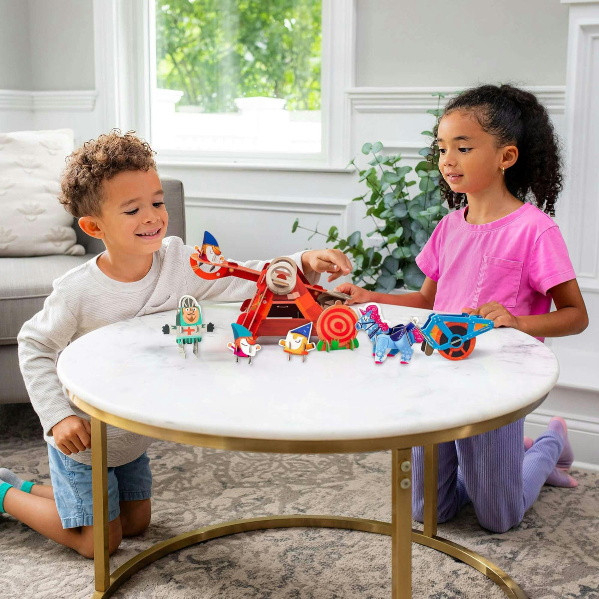 Playper Catapult Launcher Curious Kingdom Playset