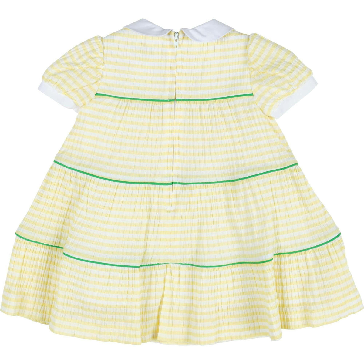 Stripe Dress With Flowers