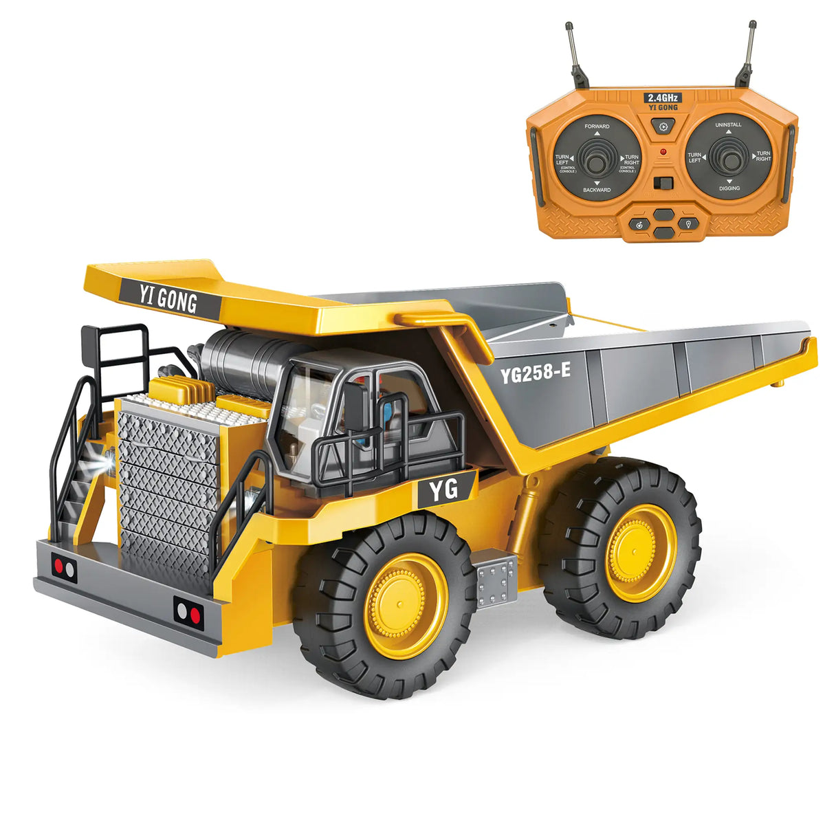 4-Vehicle RC Construction Set