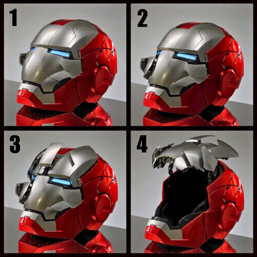 Iron Man MK5 Helmet (With Jarvis - Voice, Remote, and Touch Control)