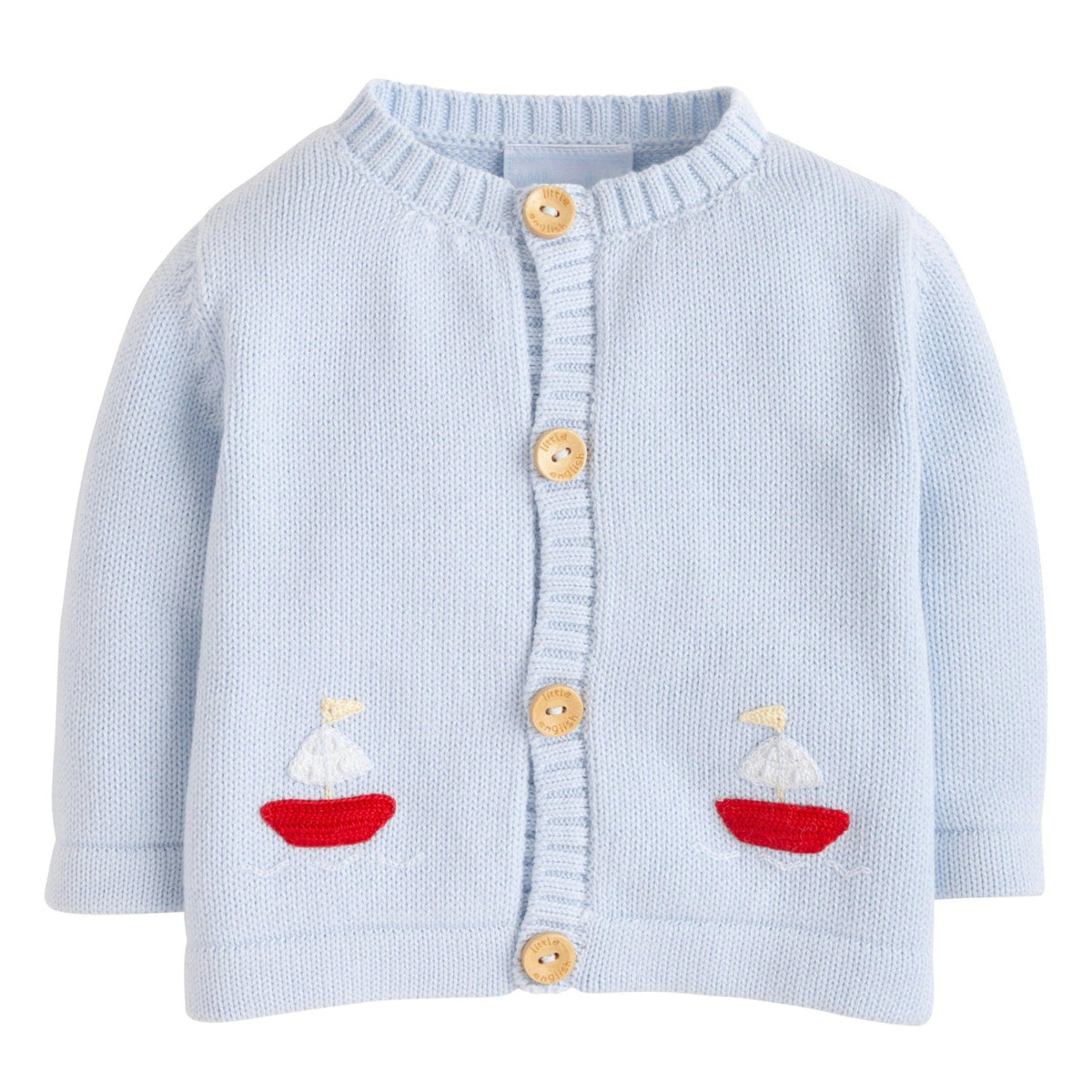 Crochet Cardigan - Sailboat