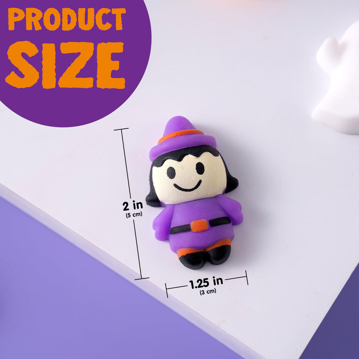 JOYIN 100-Piece Halloween Mochi Squishy Toys Set