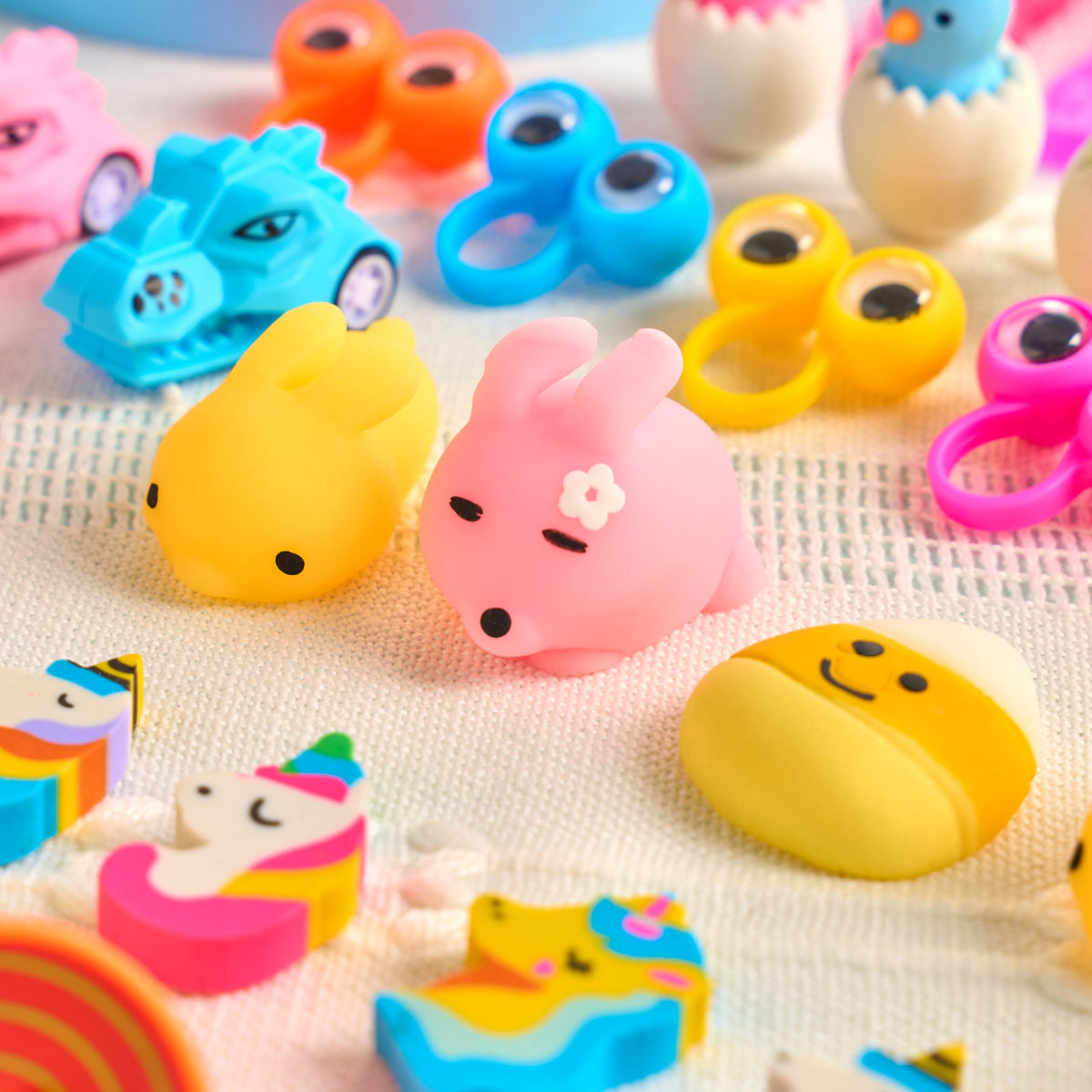 JOYIN 160Pcs Prefilled Easter Eggs with Assorted Toys