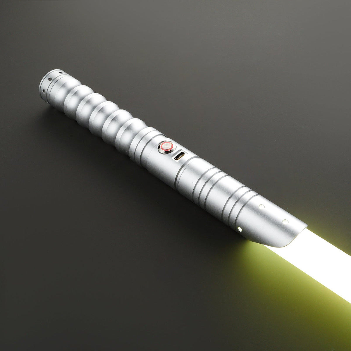 Model Sigma Lightsaber – Gold Hilt with Pink Blade