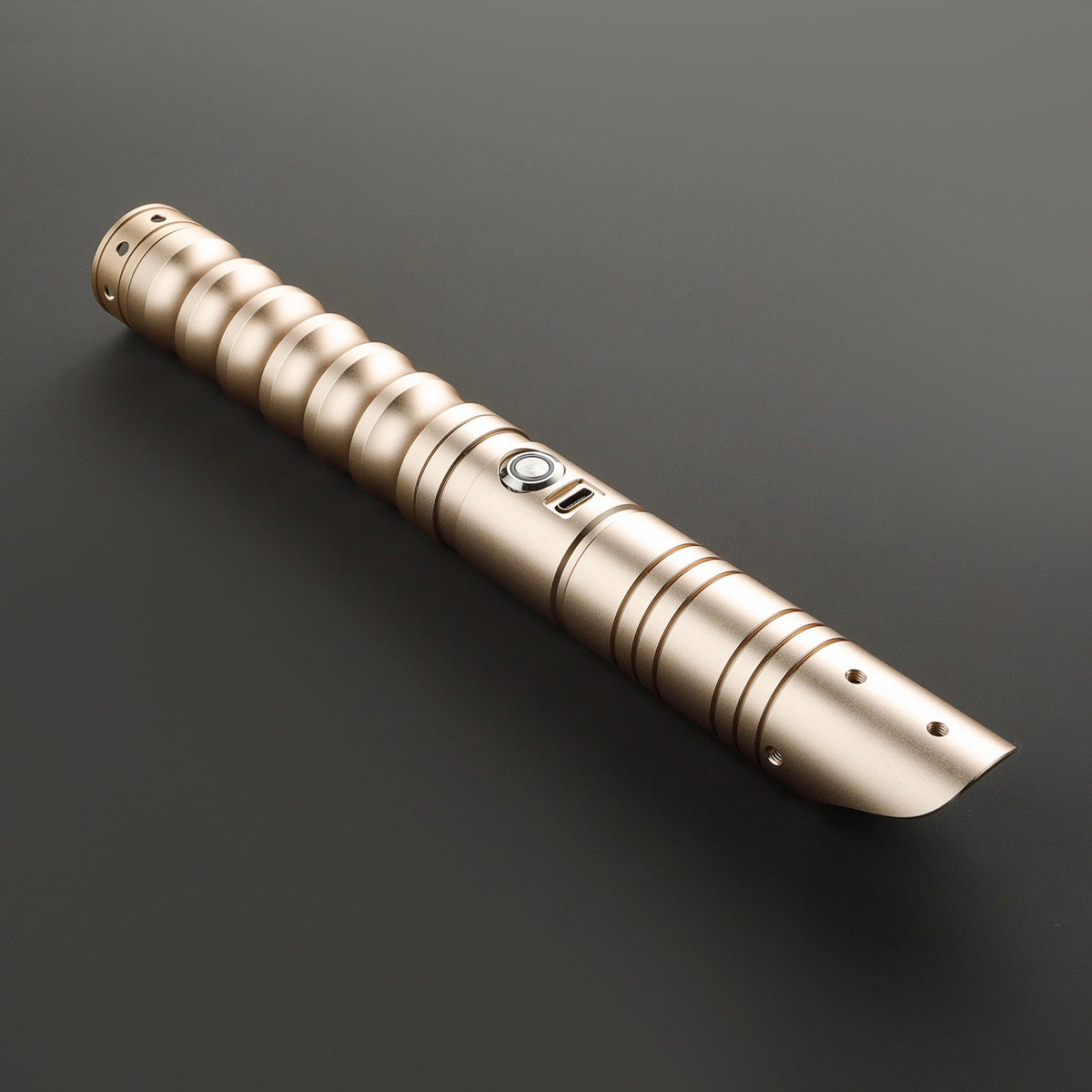 Model Sigma Lightsaber – Gold Hilt with Pink Blade