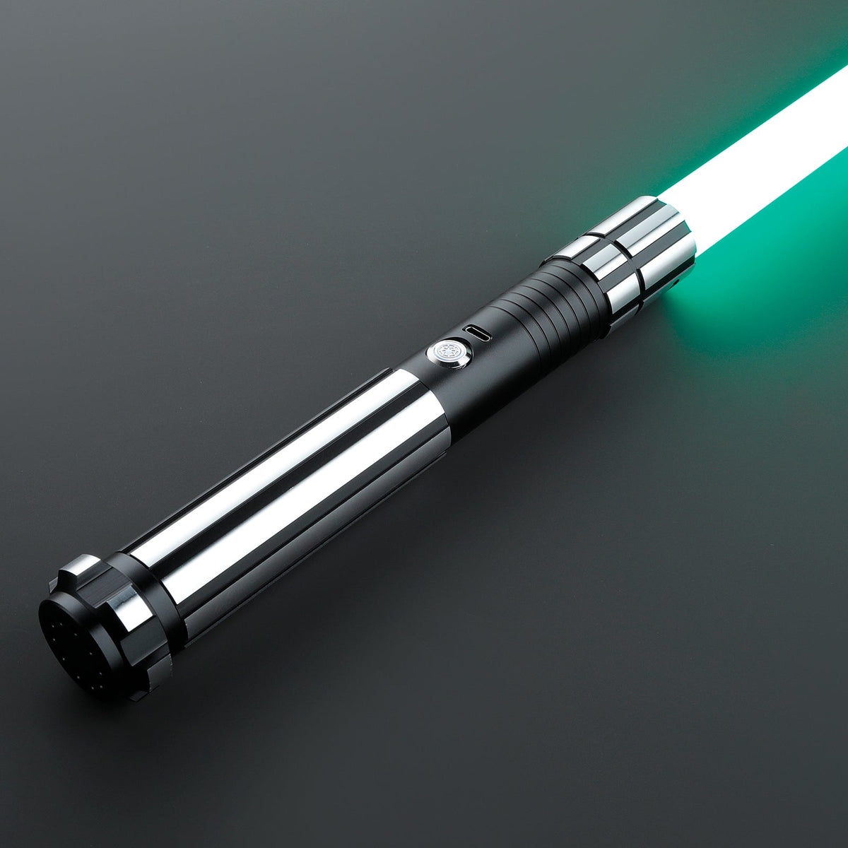 Model Sin Heavy Dueling Lightsaber – Silver Hilt