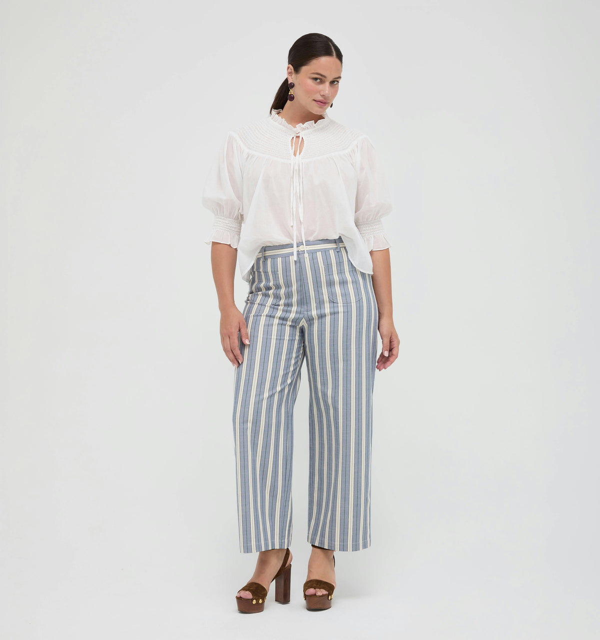 The Zinnia Top - White