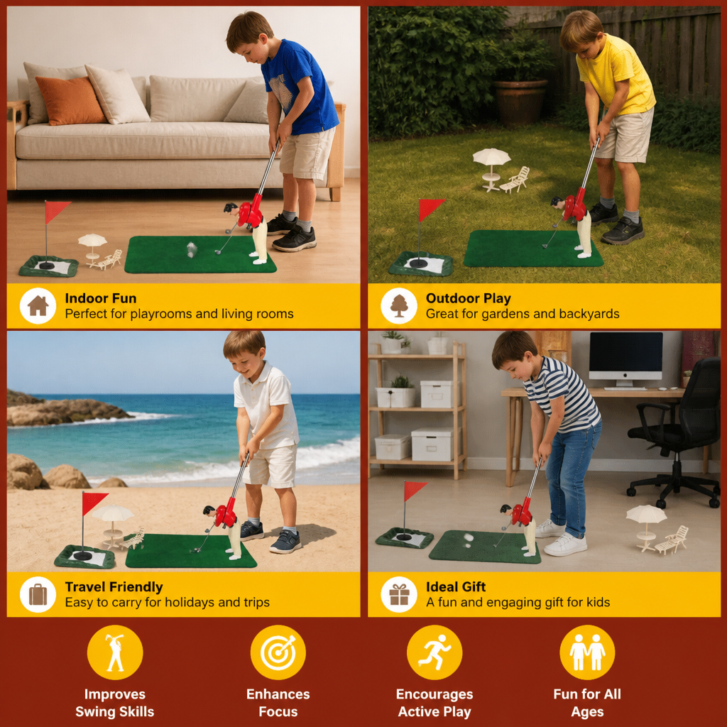 Kids Mini Golf Club Set – Golf Toy for Children