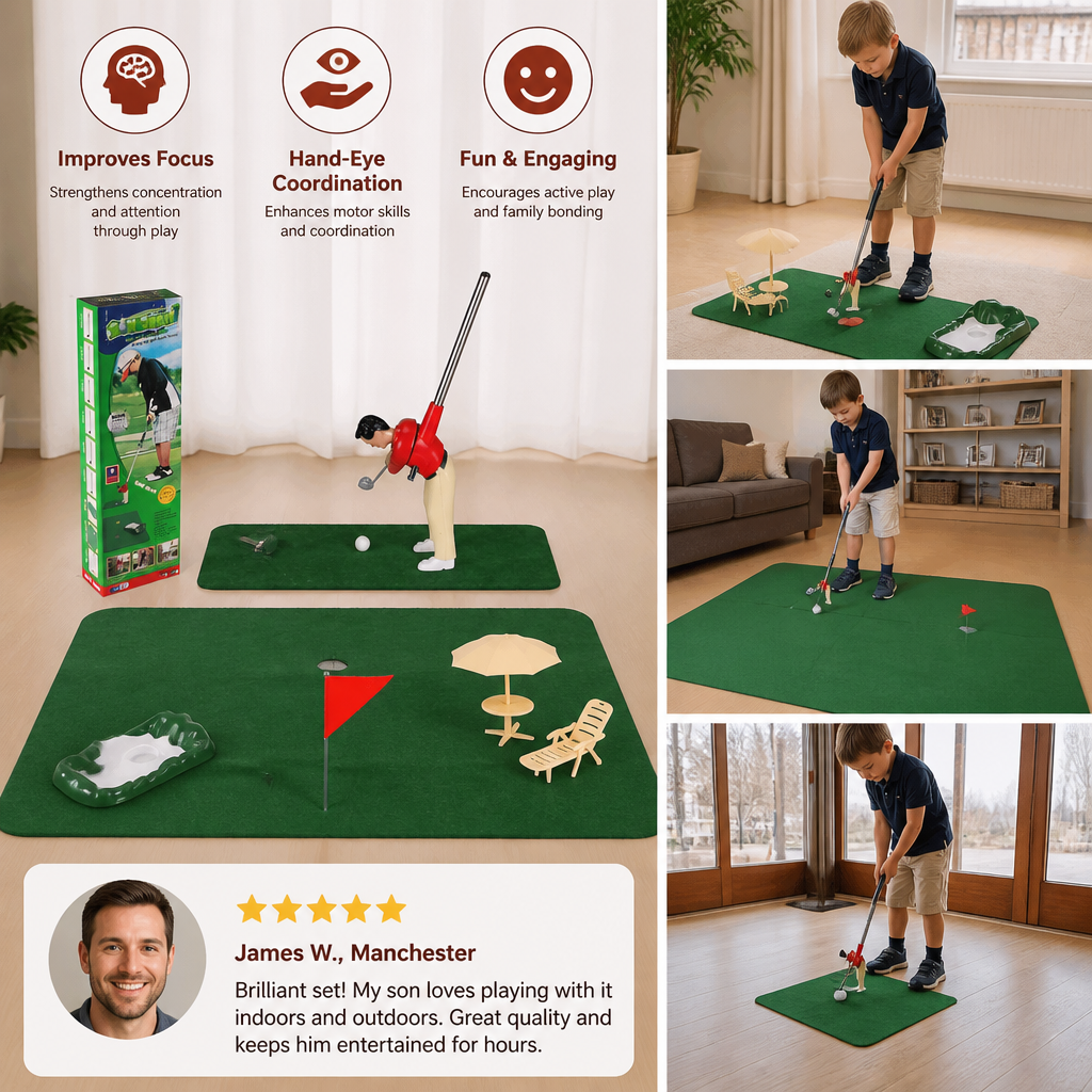 Kids Mini Golf Club Set – Golf Toy for Children
