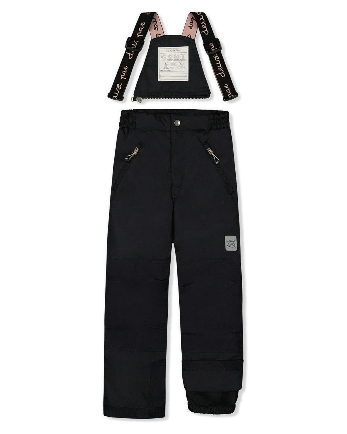 Two Piece Play Snowsuit Black