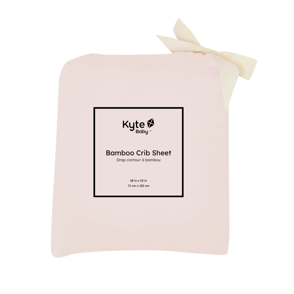 Crib Sheet in Blush