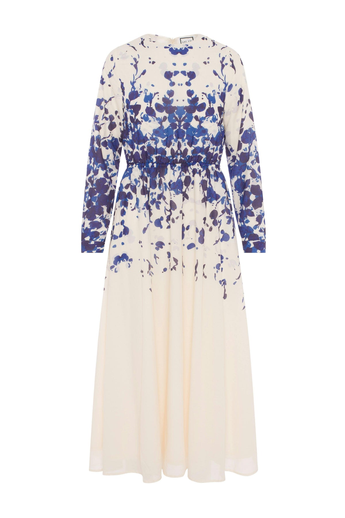 Midi Waisted Floral Dress
