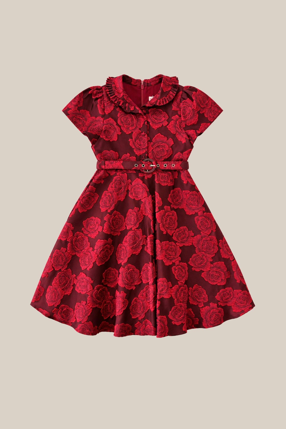 Mini Remi Dress in Vibrant Rose