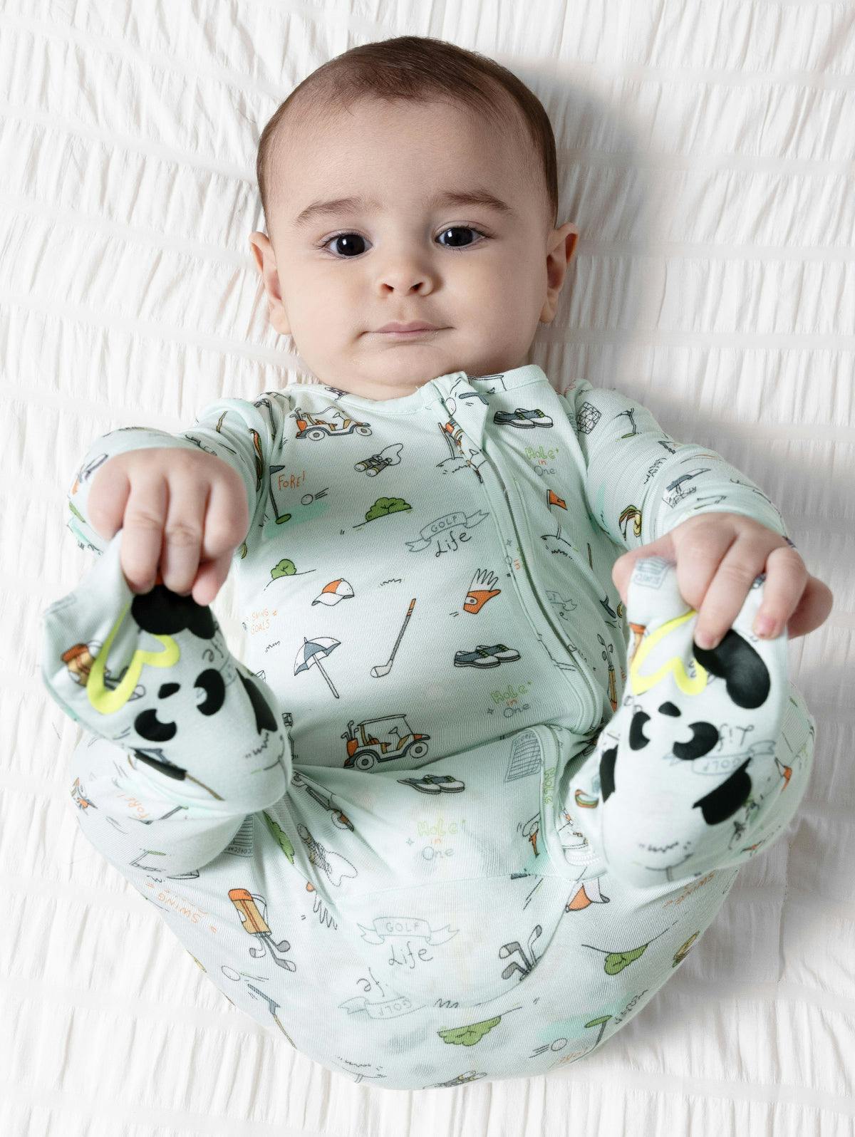 Golf Bamboo Convertible Footie