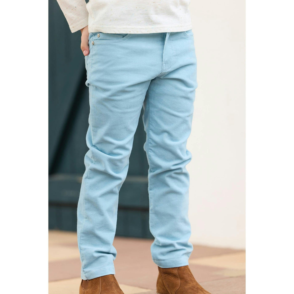TARTINE ET CHOCOLAT LIGHT PANTS - GLACIER