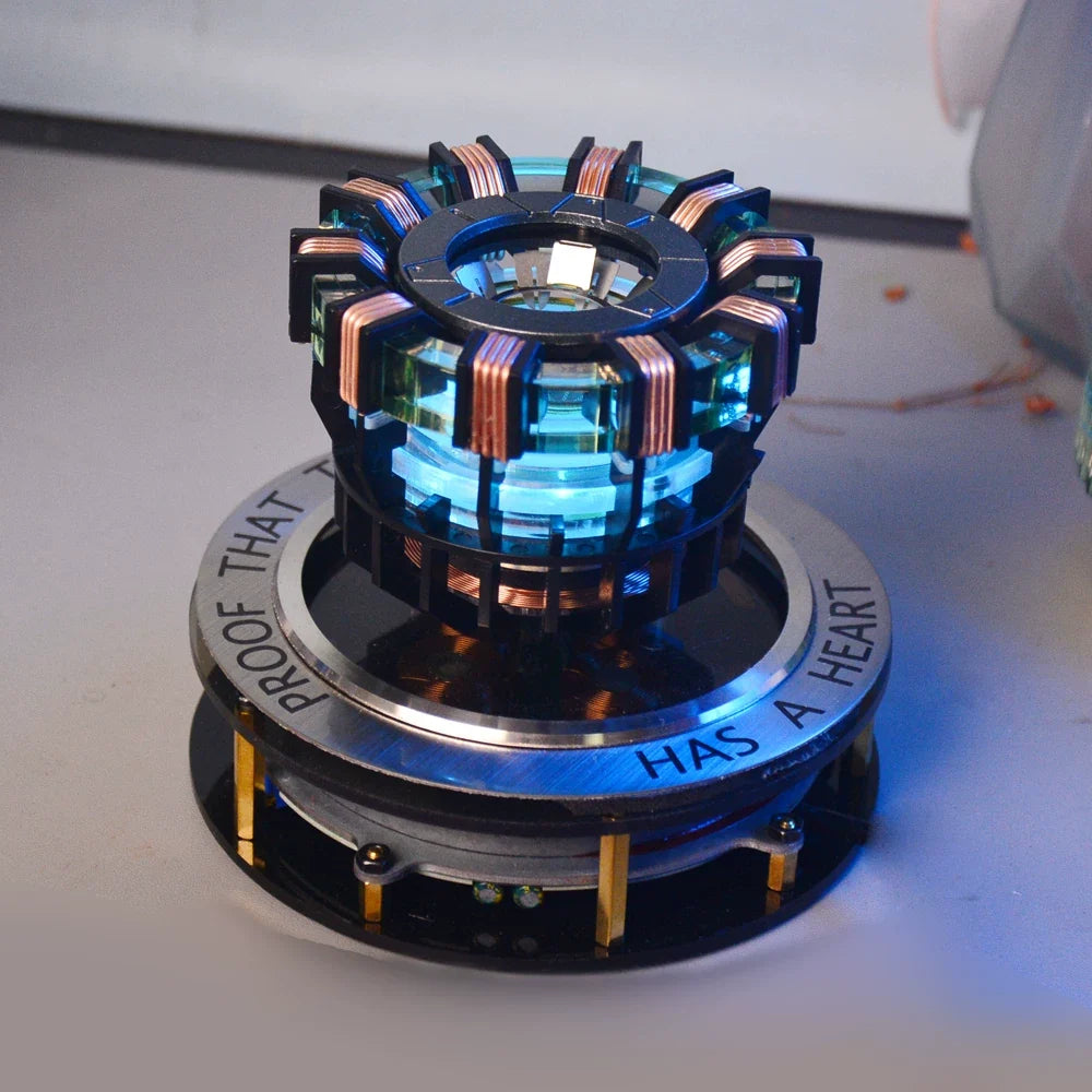 Magnetic Levitation Iron Man Arc Reactor MK1 MK2 Model – Floating Tech Desk