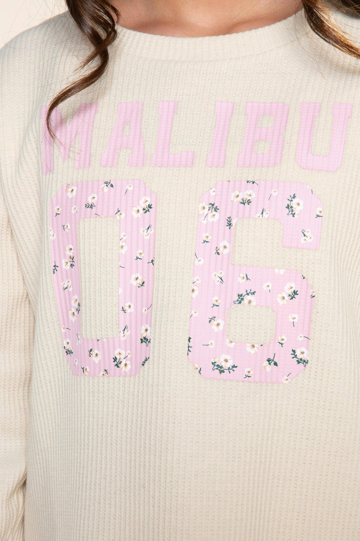 Waffle Long Sleeve Easy Tee