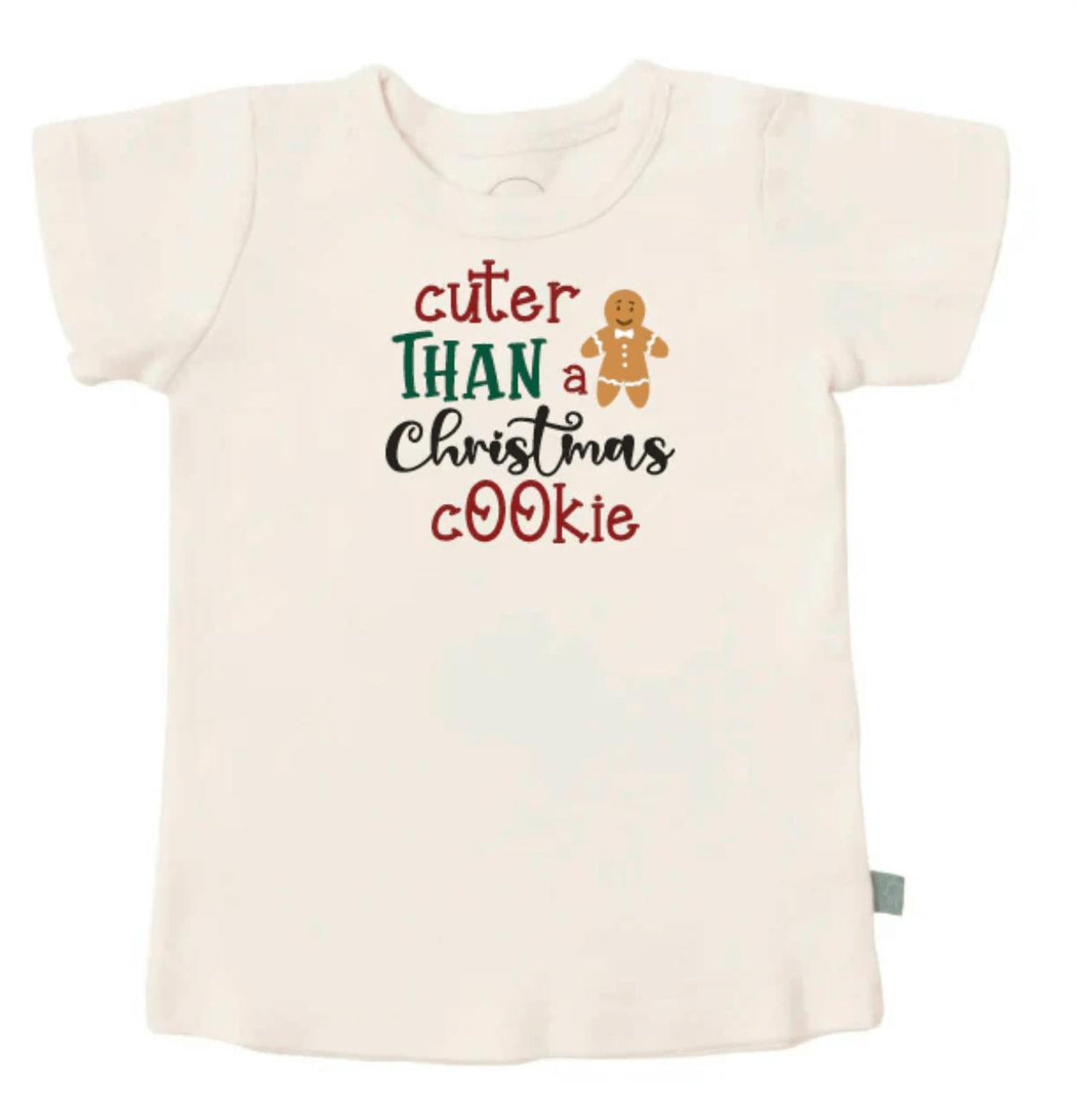 graphic tee | christmas cookie