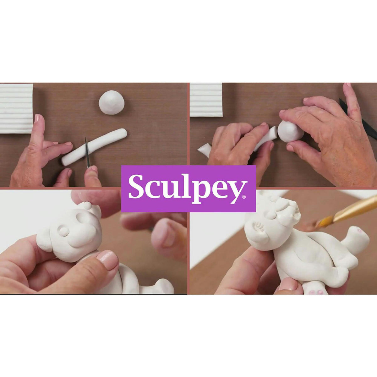 Sculpey: Original Sculpey Clay: White - 1.75 lb - Polymer Oven Bake Clay