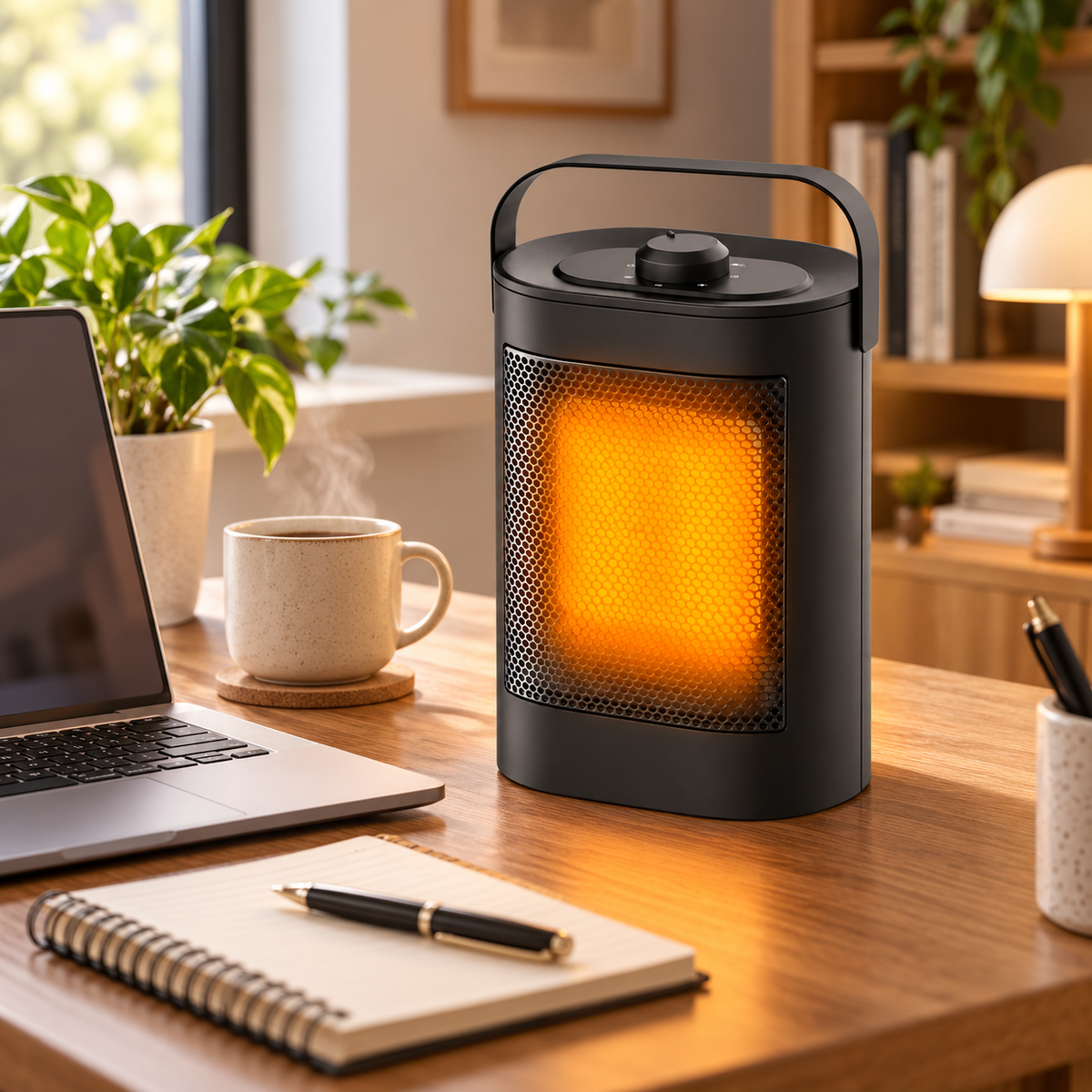 Quick Heating Portable Heater Compact Design Home Use