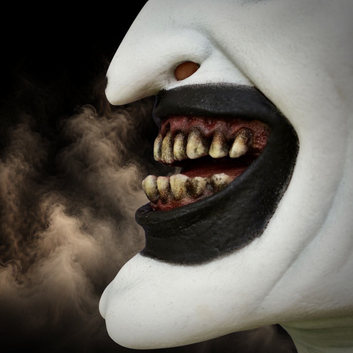 The Silent Clown Mask