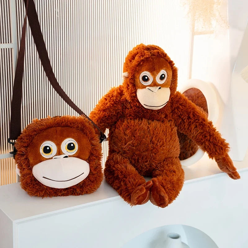 Punch The Monkey Plush Toy - Soft Stuffed Animal Gift