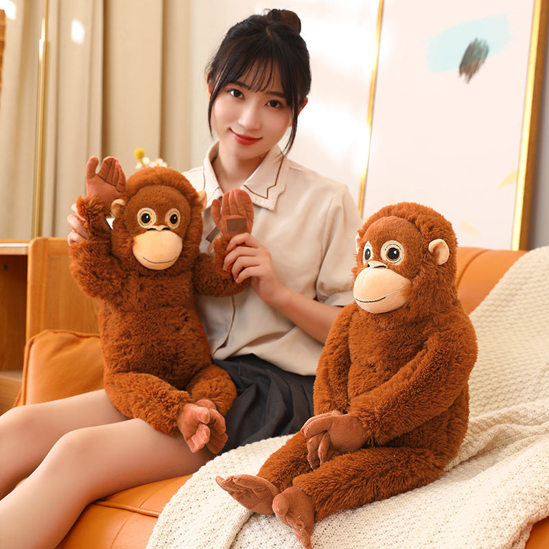 Punch The Monkey Plush Toy - Soft Stuffed Animal Gift