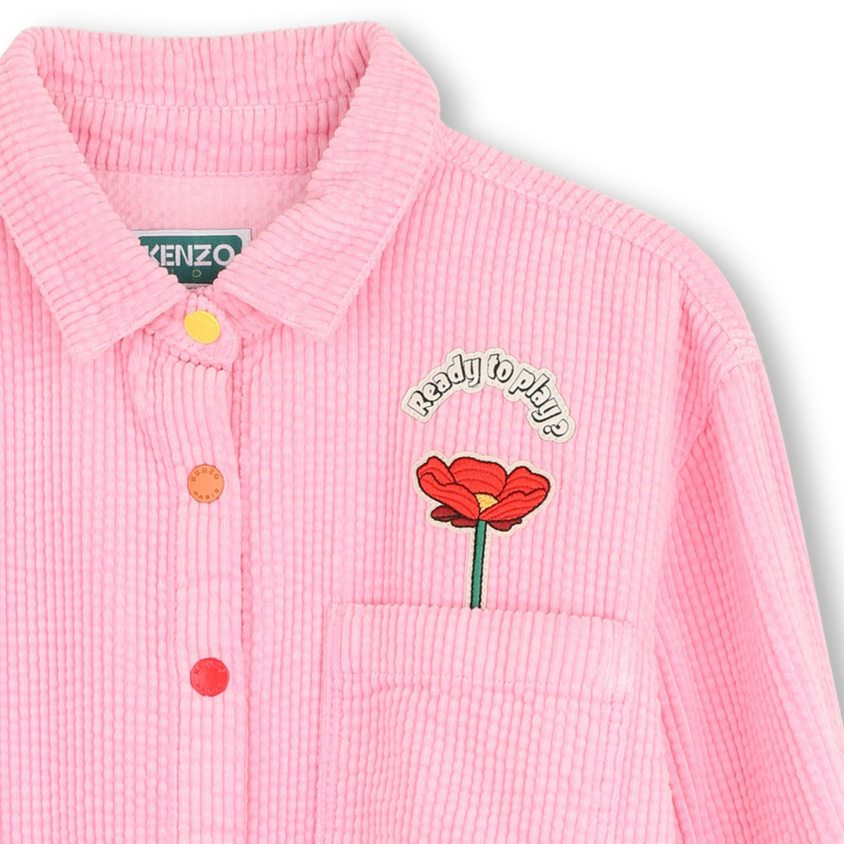 Pink Corduroy Shirt