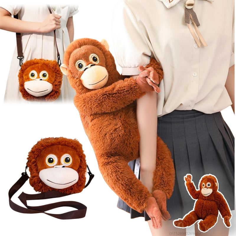Punch The Monkey Plush Toy - Soft Stuffed Animal Gift