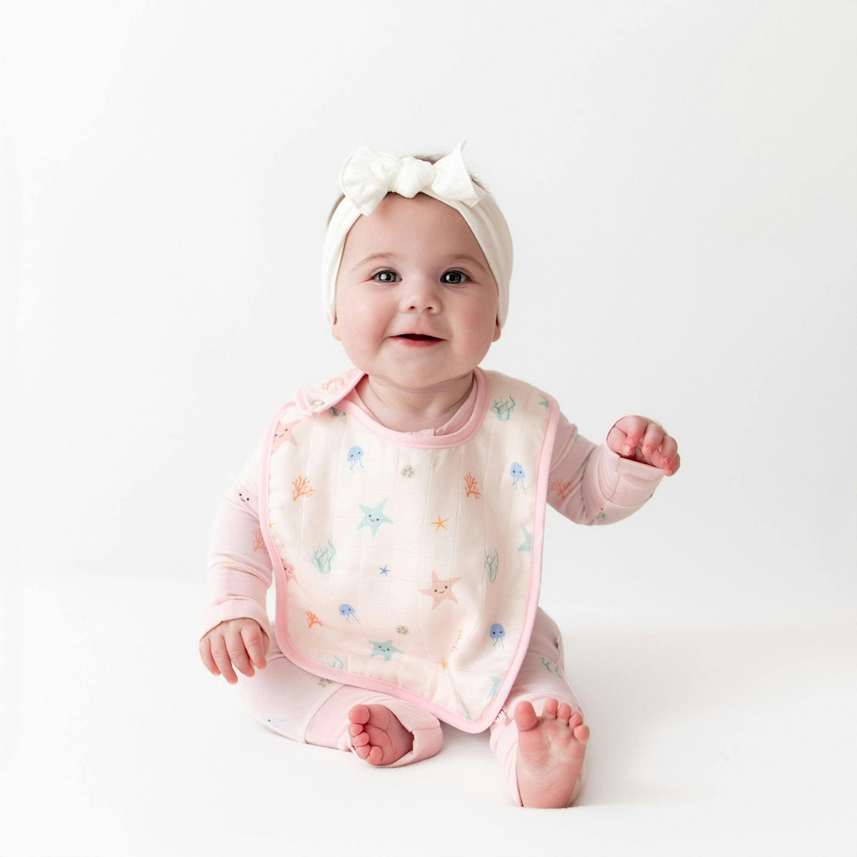 Starfish Bib Set