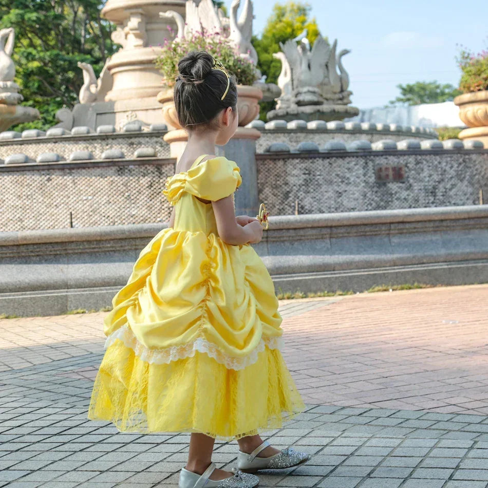 Girls’ Princess Costume Dress and Accessory Set