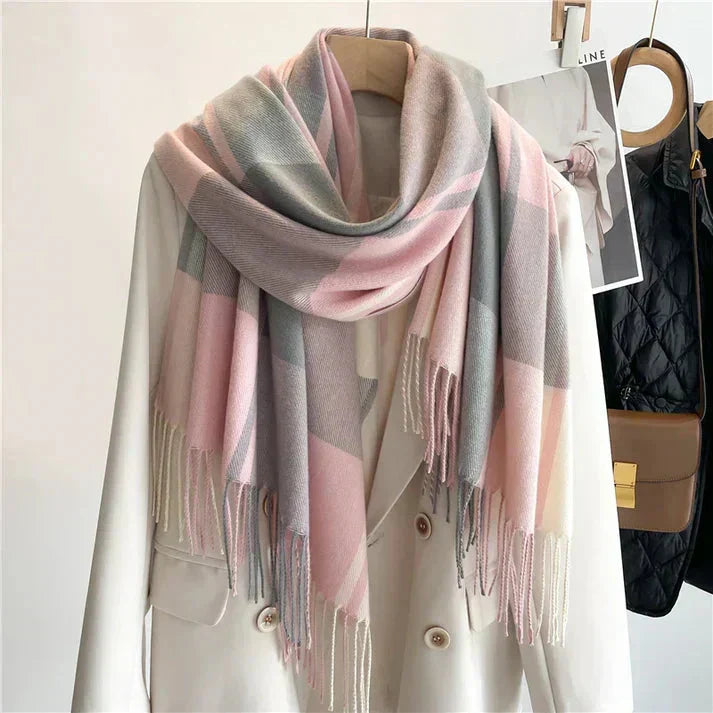 Luxury Cashmere Scarf – Elegant Warm Soft & Unisex Winter