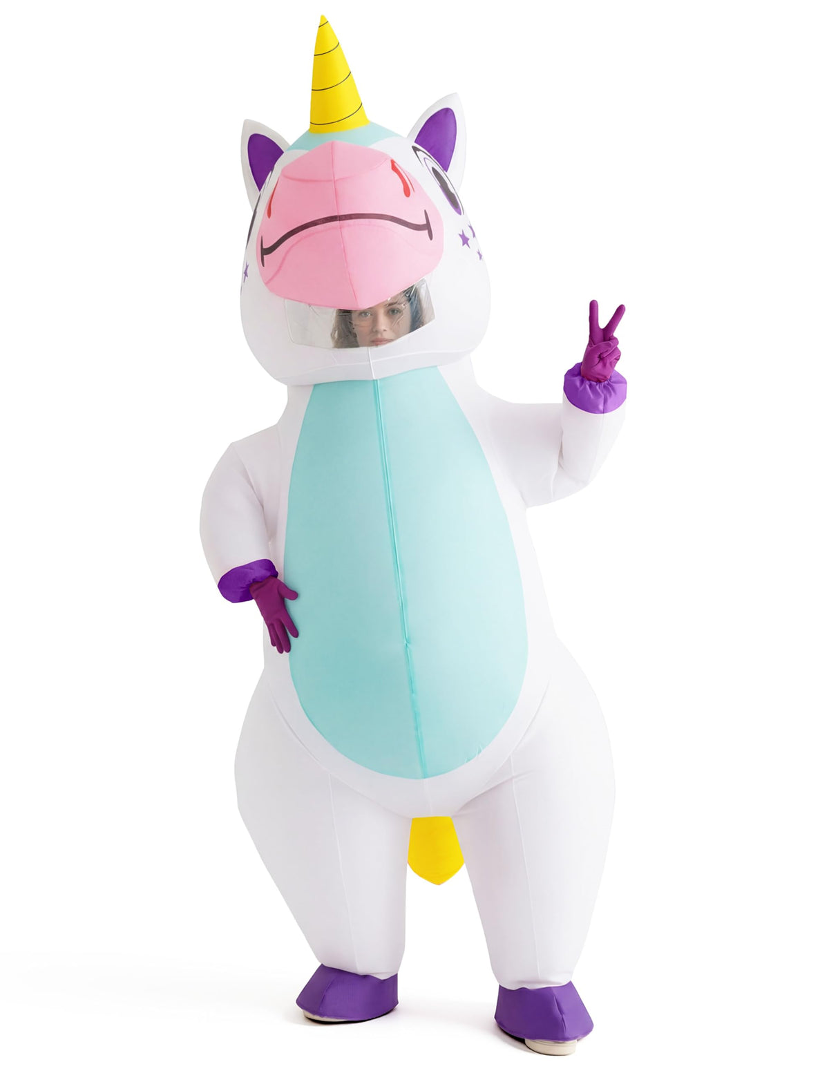 Spooktacular Creations Unicorn Inflatable Costume for Adults