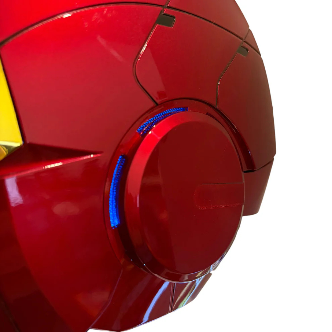 Iron Man MK7 Gold Helmet (With Jarvis - Voice, Remote, and Touch Control)