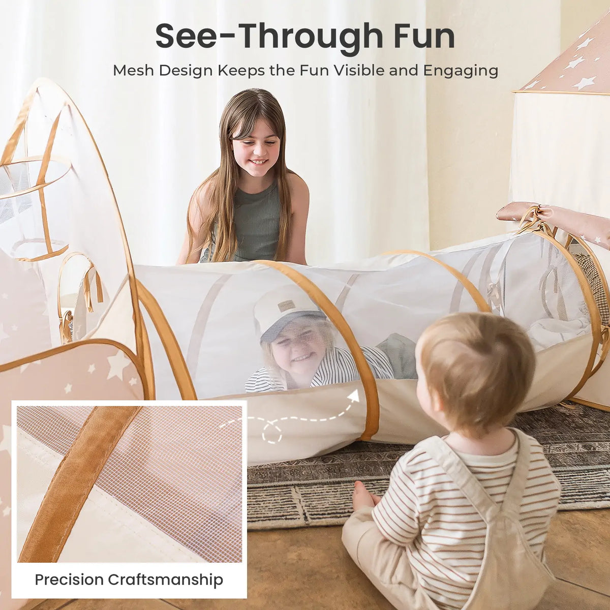 Tiny Land® Adventure 3-in-1 Play Tunnel & Ocean Ball Set
