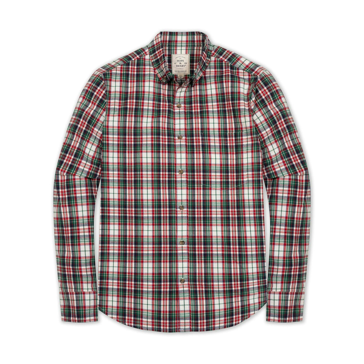Organic Stretch Poplin Shirt