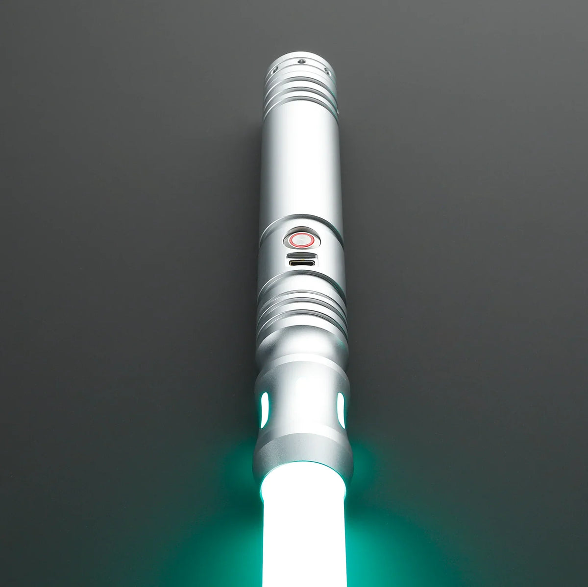 Model Eta Lightsaber – Black Metal Hilt | Custom Dueling Saber